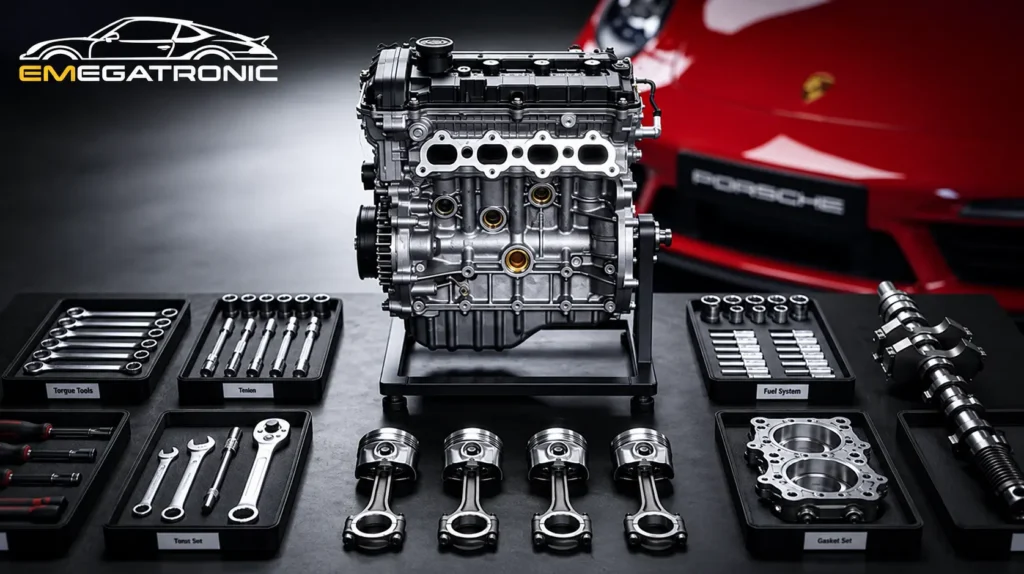 porsche engine rebuild
